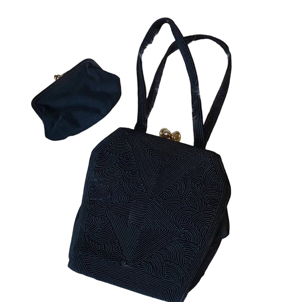 Style by Normandie Vintage Clasp Purse & Coin Bag